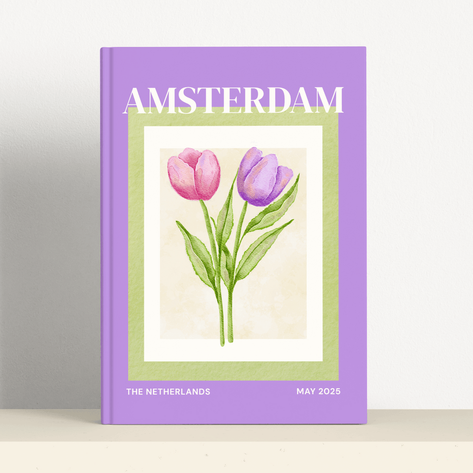 Amsterdam Travel Photobook: Postcard Edition
