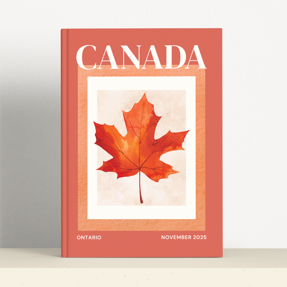 Canada Travel Photobook: Postcard Edition