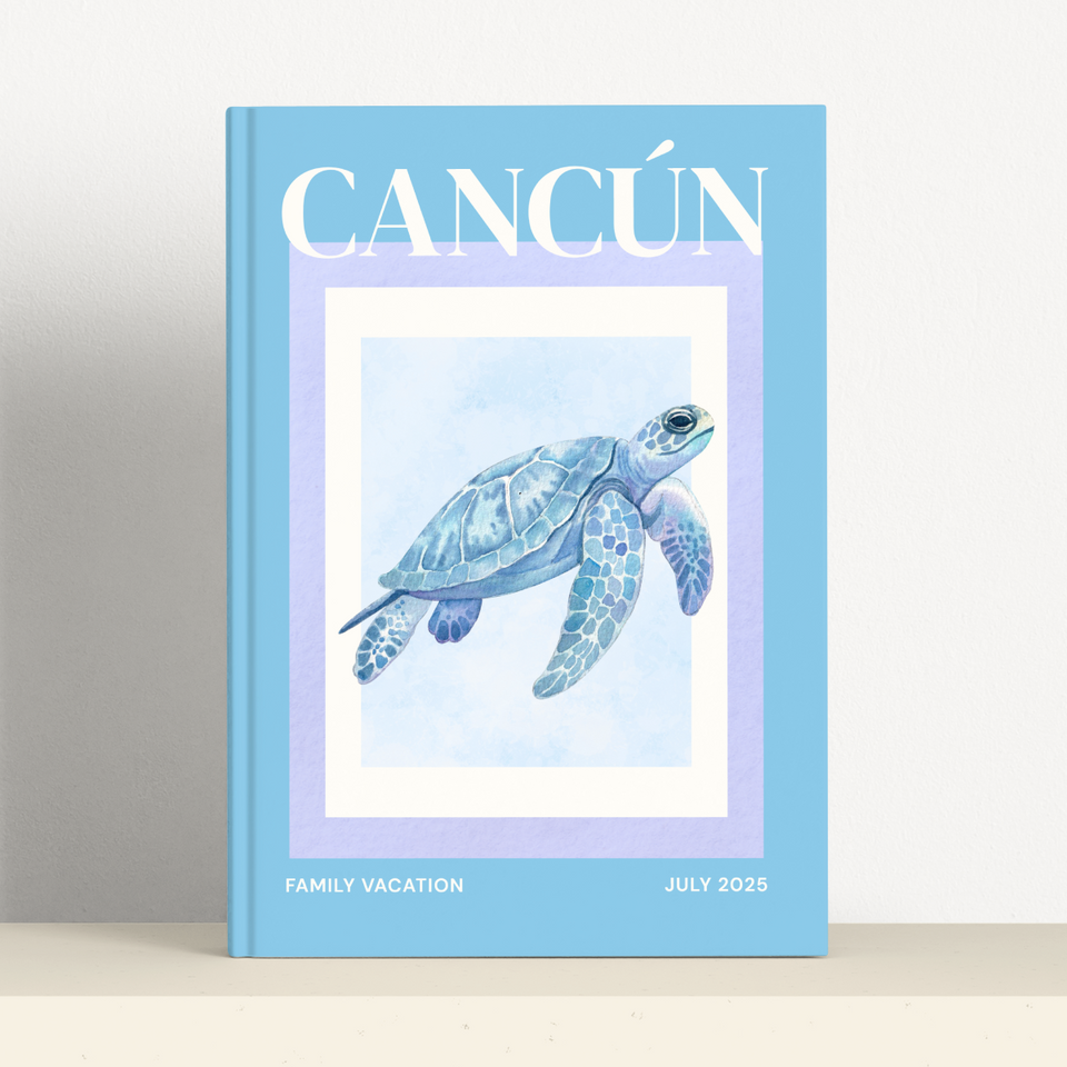 Cancún Travel Photobook: Postcard Edition