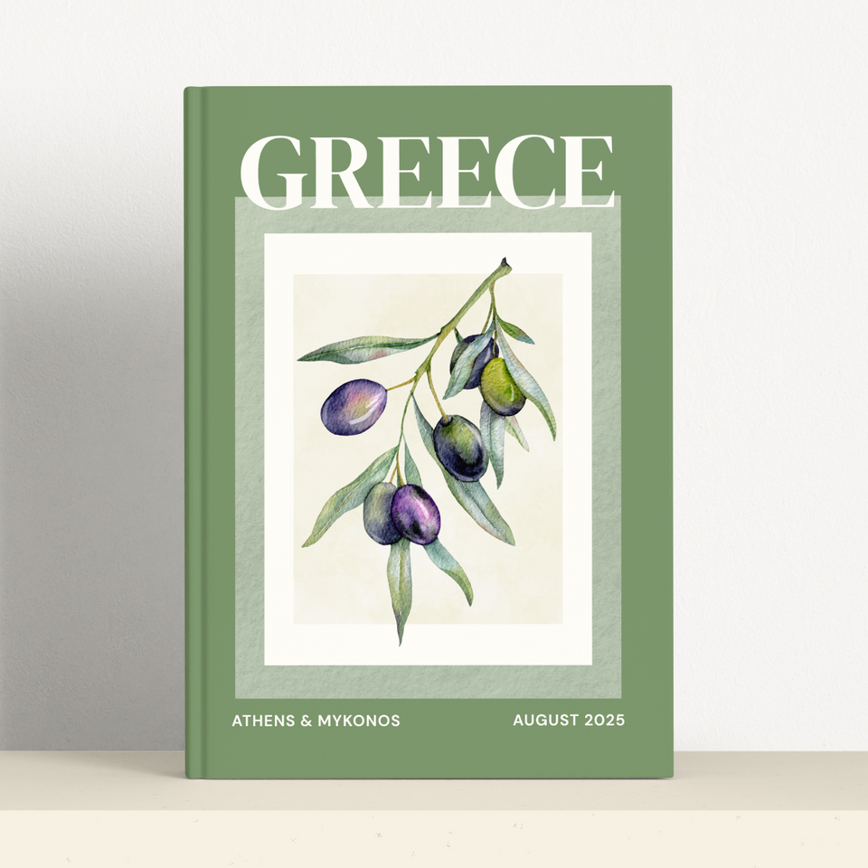 Greece Travel Photobook: Postcard Edition