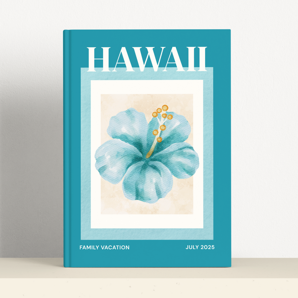 Hawaii Travel Photobook: Postcard Edition