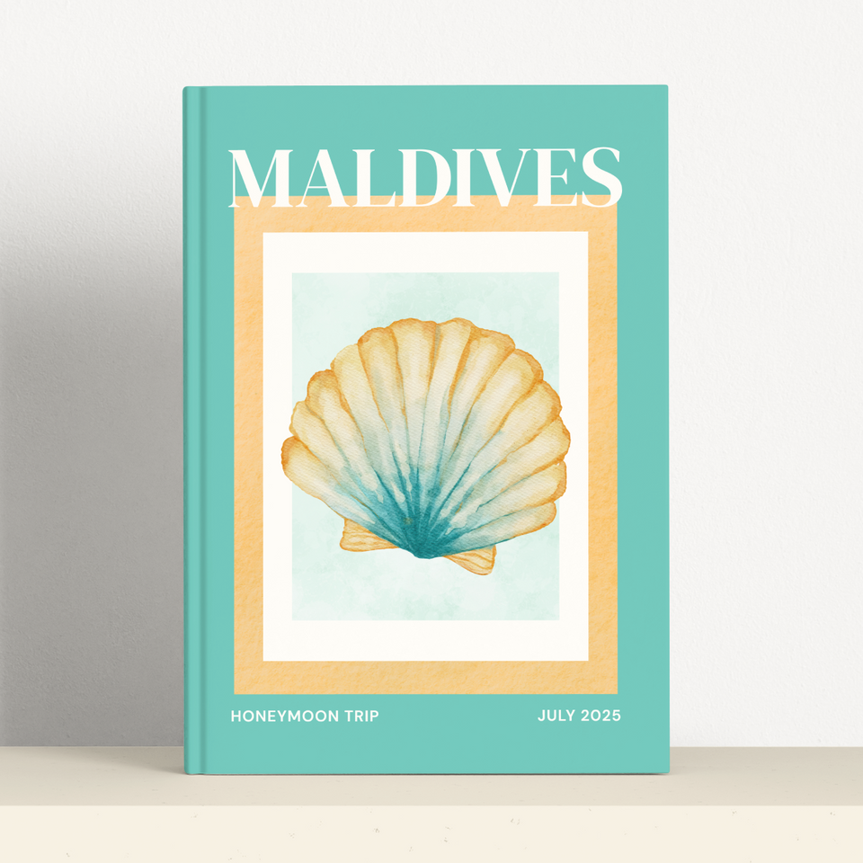 Maldives Travel Photobook: Postcard Edition