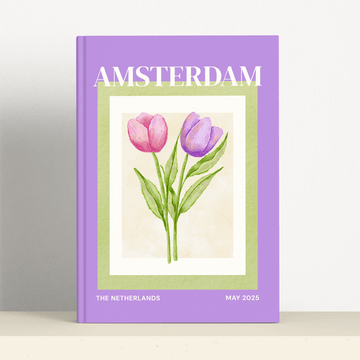 Amsterdam Travel Photobook: Postcard Edition